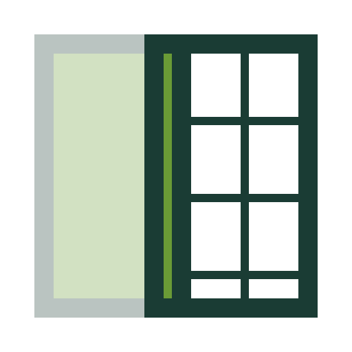 Icône cloison — doublage et cloisons sèches