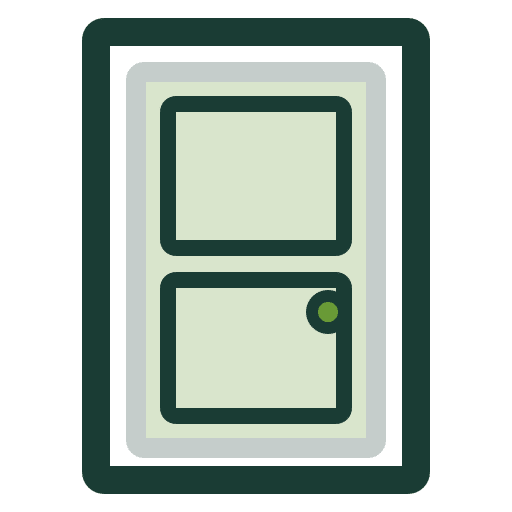 Icône porte intérieure — menuiserie intérieure